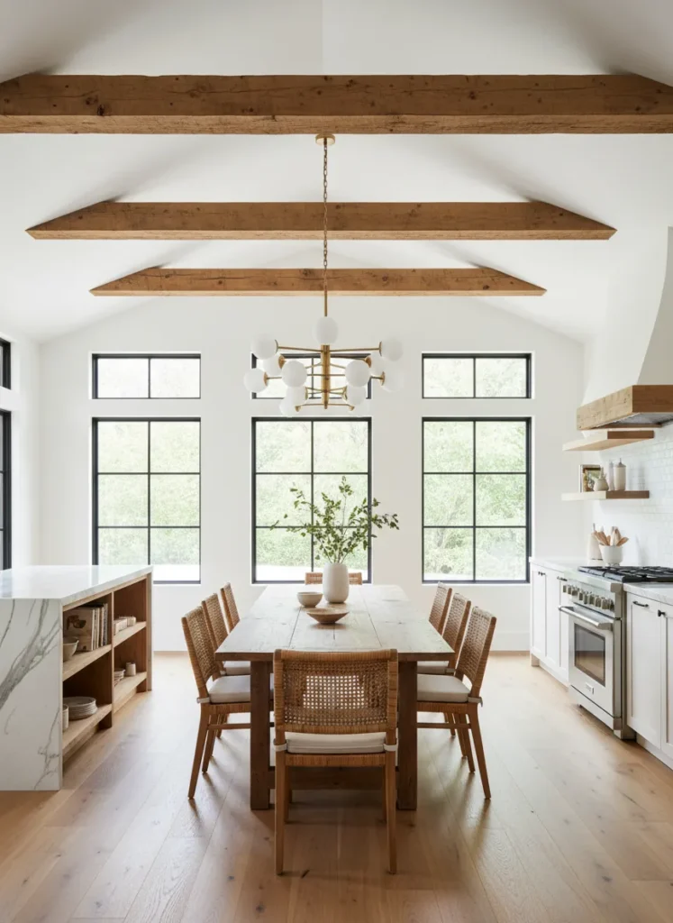 Exposed Ceiling Beams