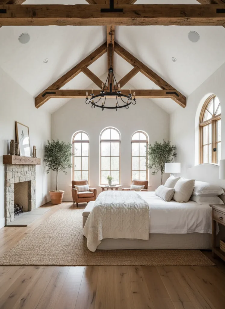 Exposed Wooden Beams