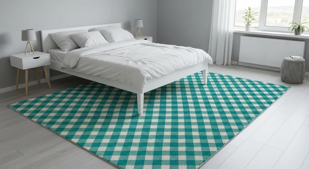 Fan-Patterned Tiles or Rugs