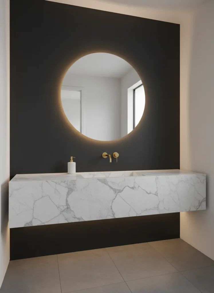 Floating Marble Ledge