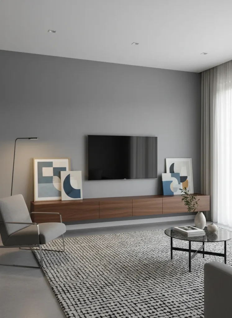 Floating Media Console