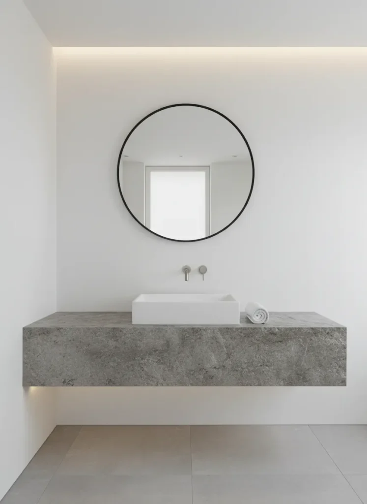 Floating Stone Shelf