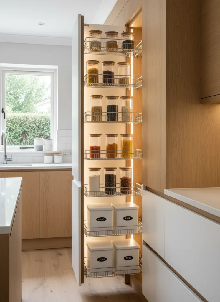 Floor-to-Ceiling Pantry Units