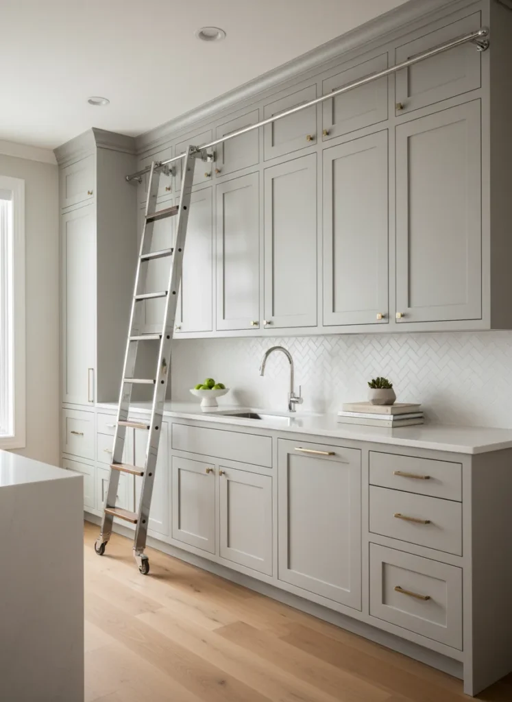 Floor to Ceiling Pantry Wall