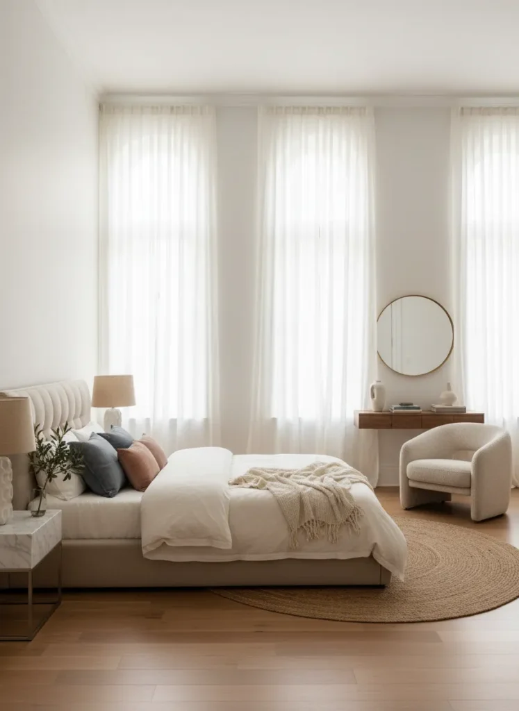 Floor-to-Ceiling Sheer Curtains