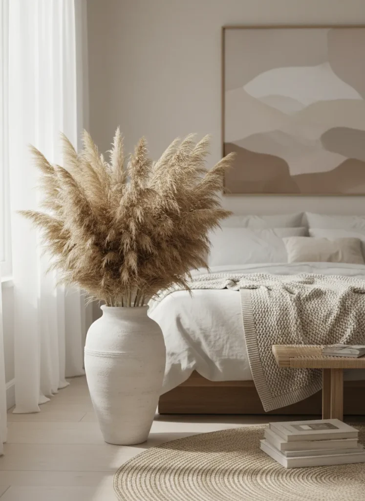 Fluffy Pampas Grass