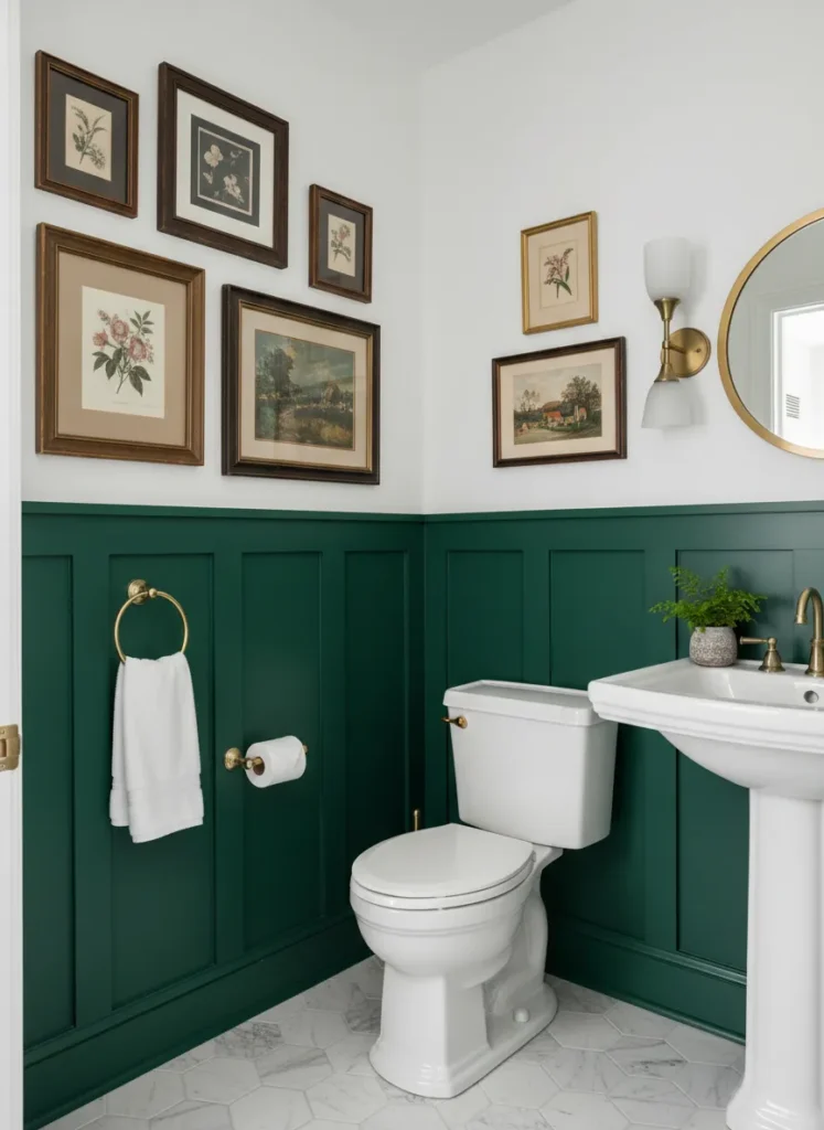 Forest Green Board and Batten