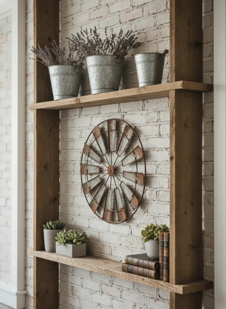 Galvanized Metal Decor