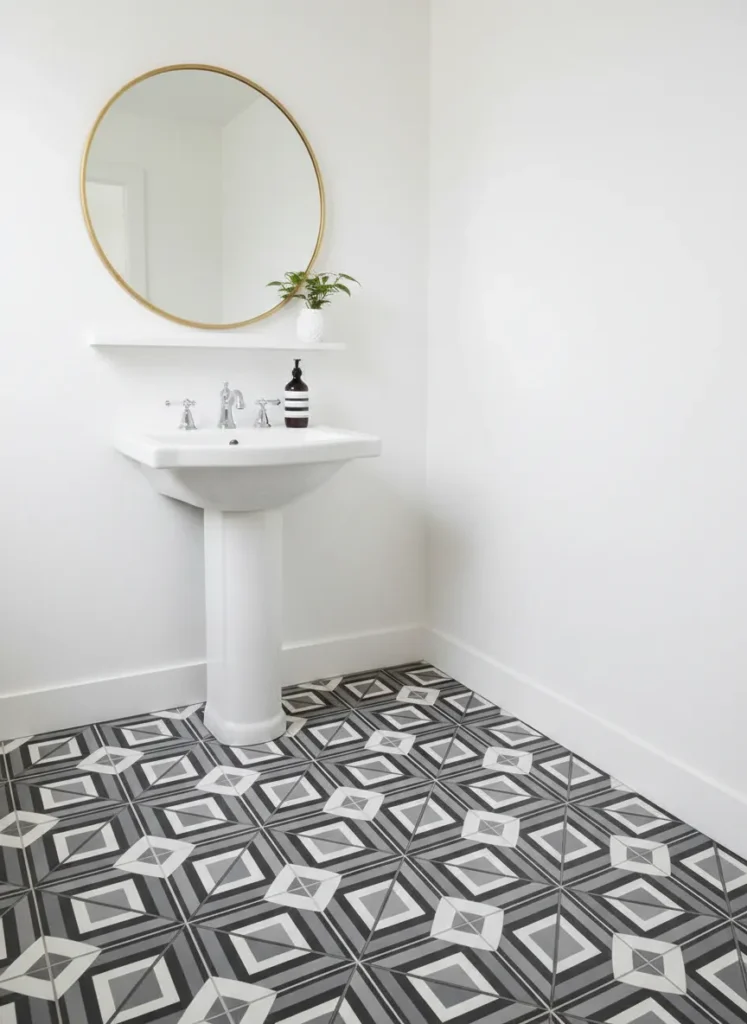Geometric Floor Patterns