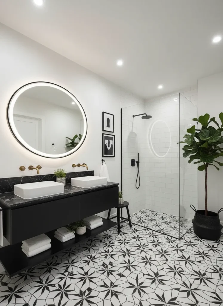 Geometric Floor Patterns