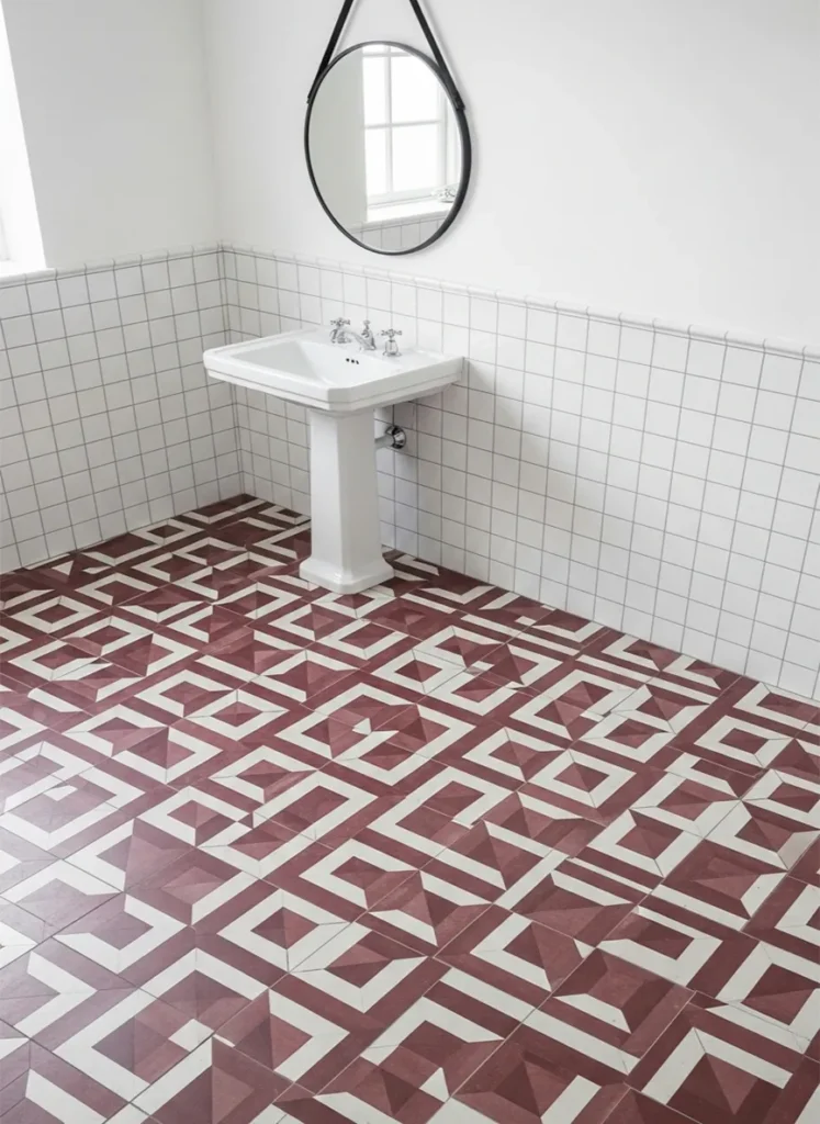 Geometric Floor Tiles