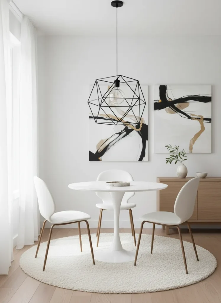 Geometric Metal Pendant