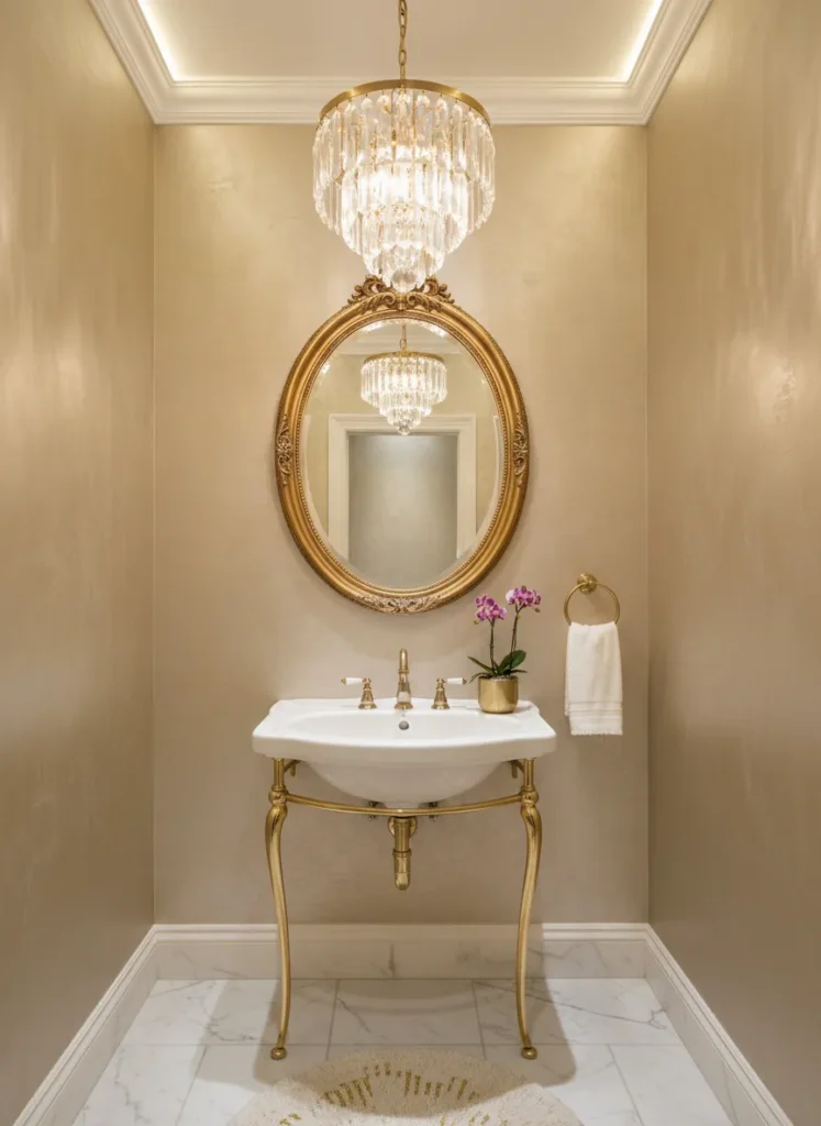 Glamorous Gold Accents
