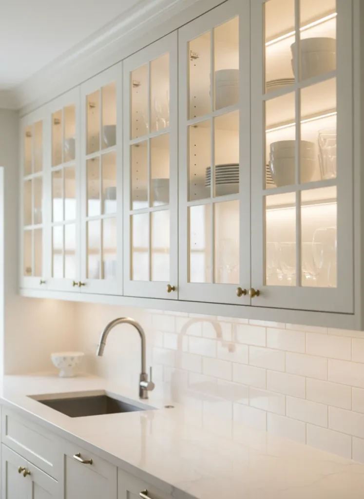 Glass-Front Cabinetry