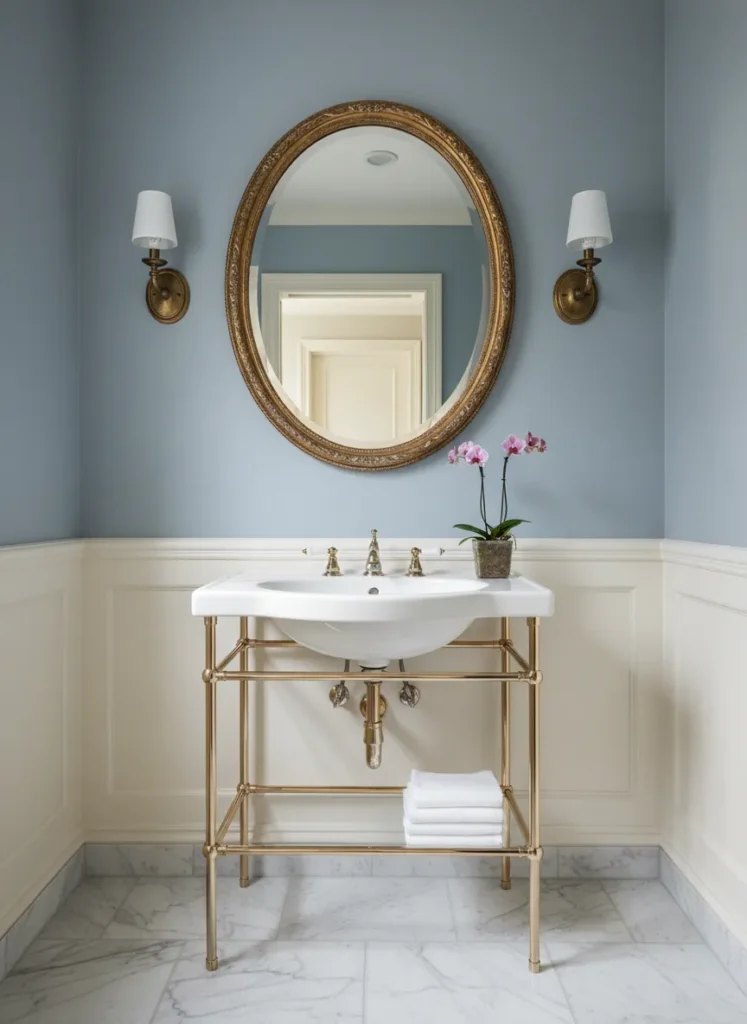 Gold Frame Washstand