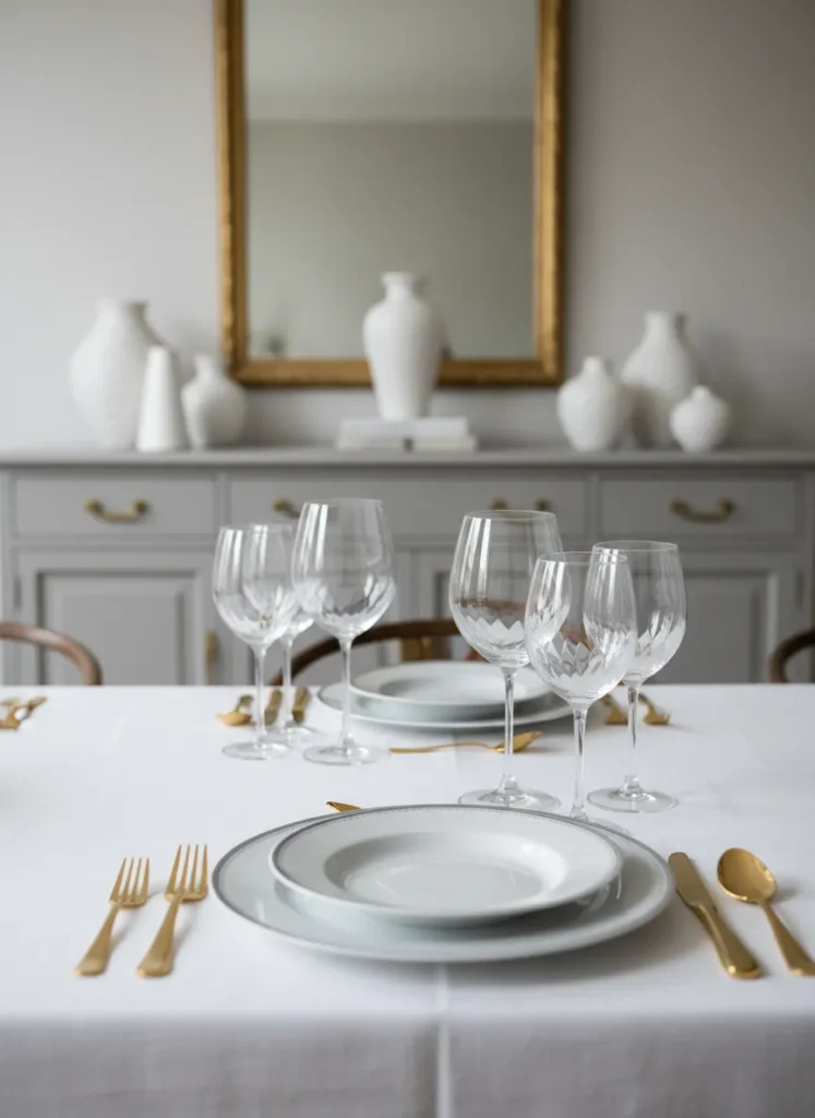 Gold and Brass Accents