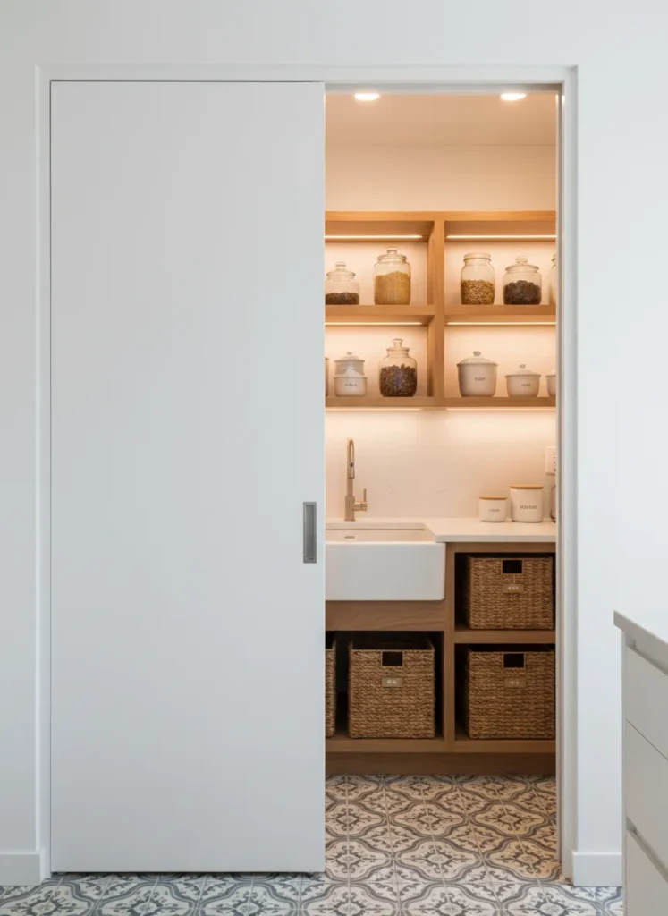 Hidden Butler's Pantry