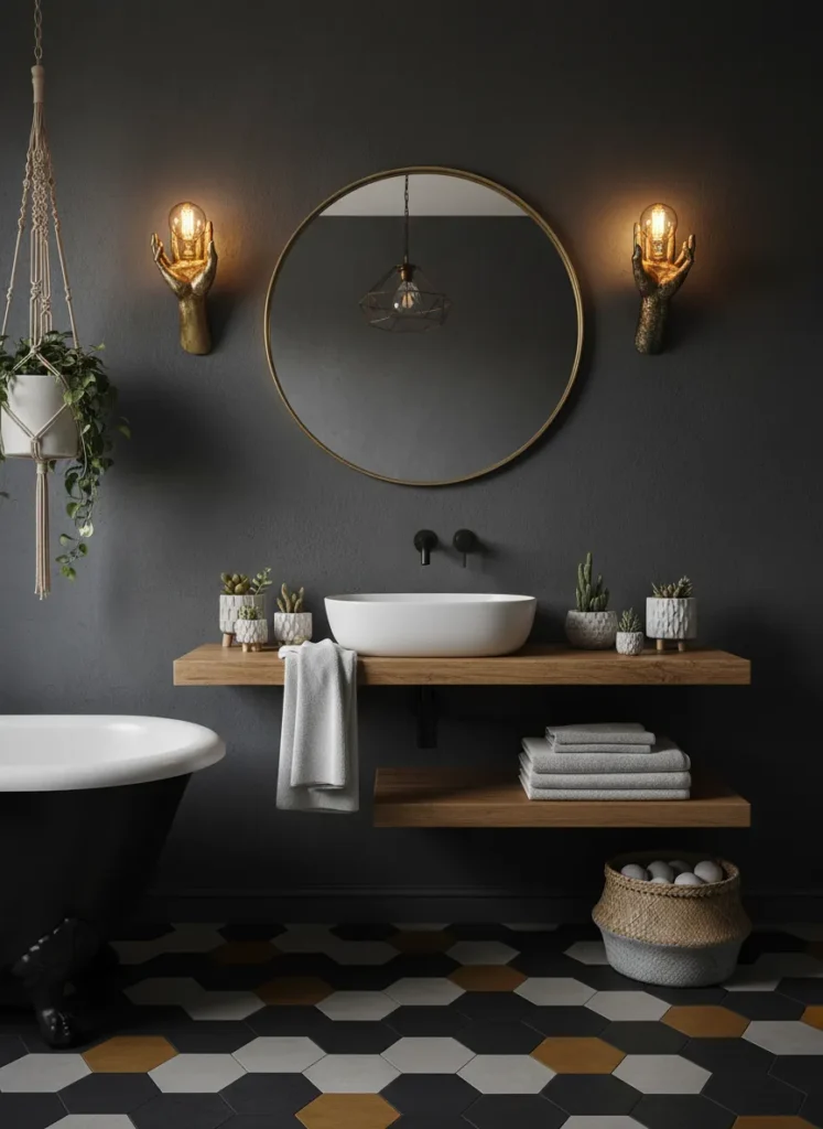 Install Funky Sconces