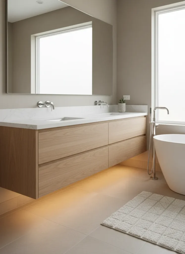 Install a Floating Vanity