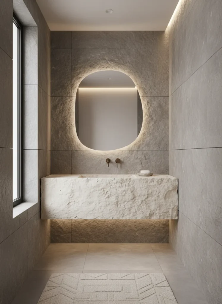 Integrated Stone Sink
