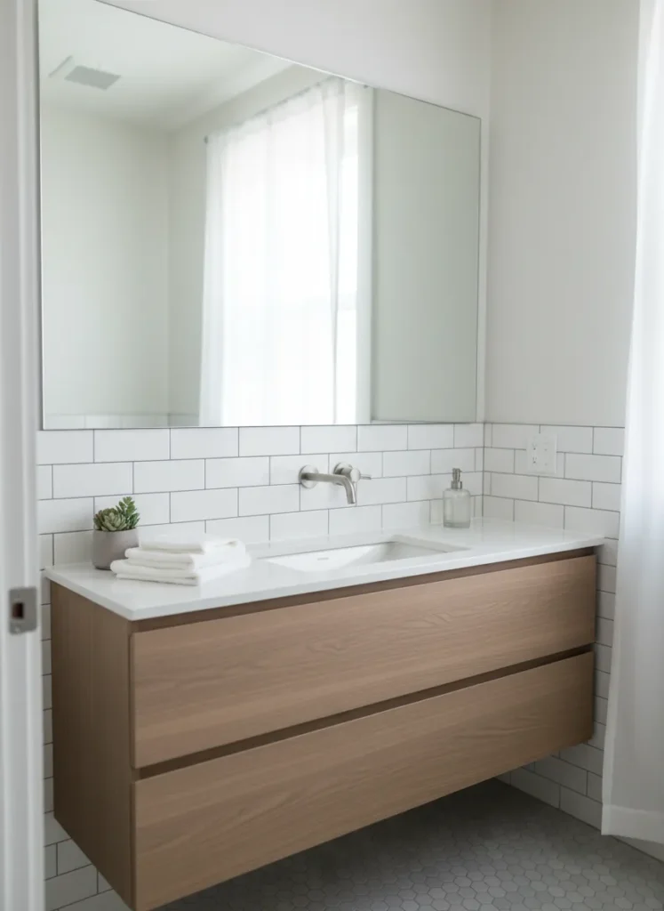 Large Wall-to-Wall Mirrors