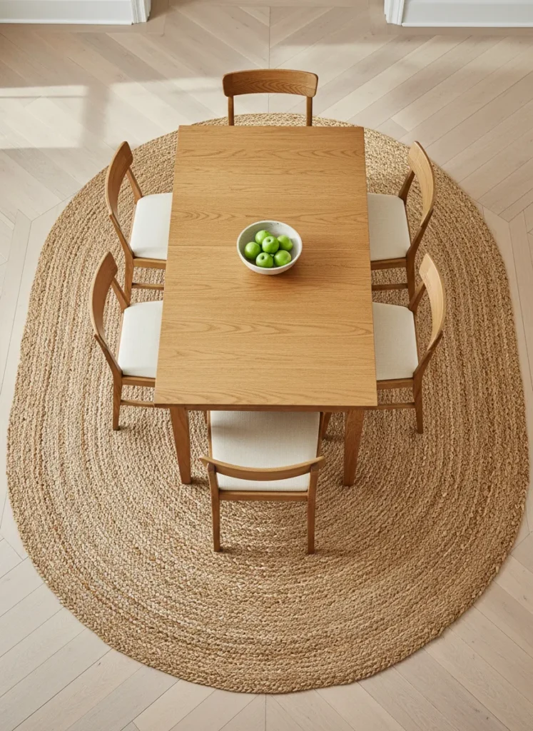 Layer with Natural Jute Rugs