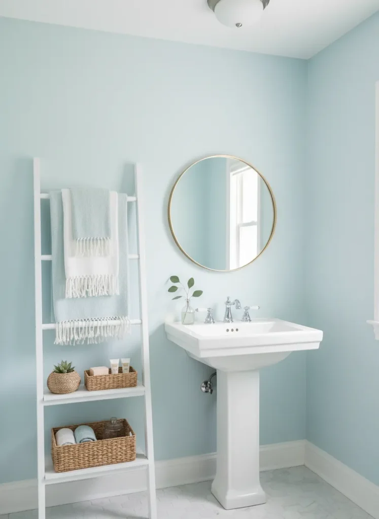 Leaning Ladder Shelf