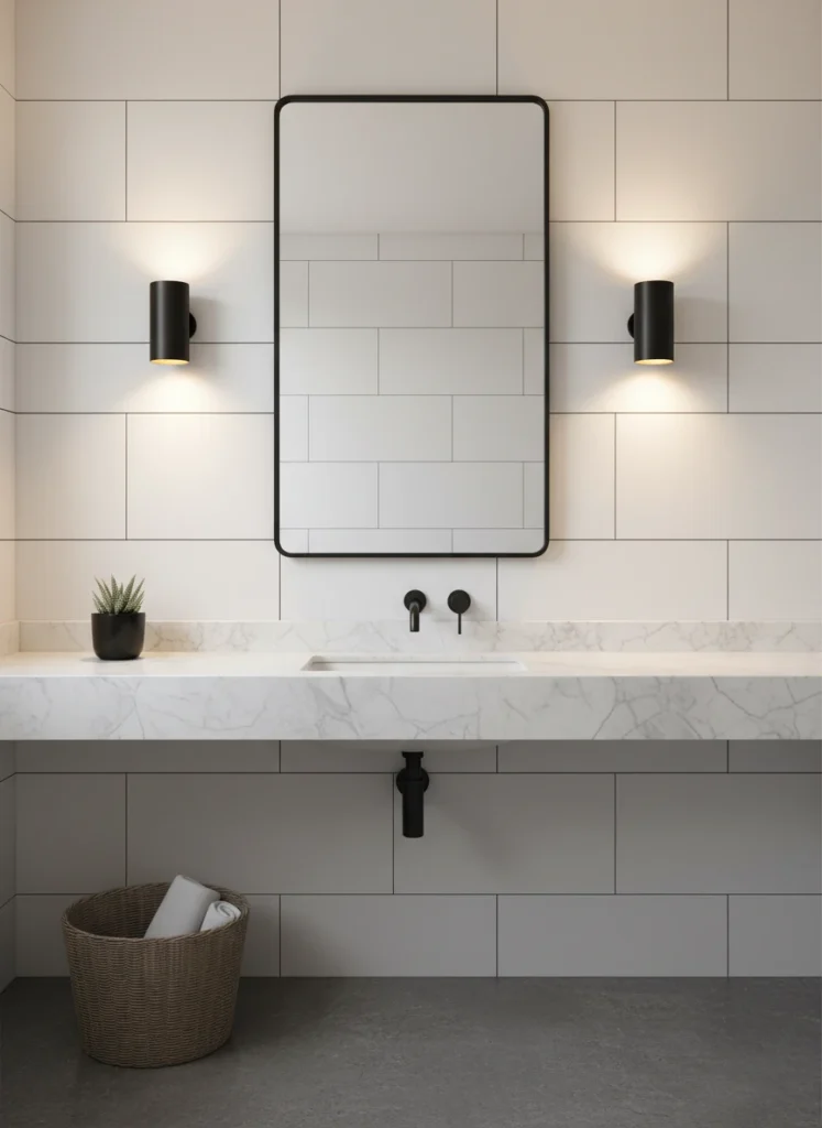 Lighting with Black Shades