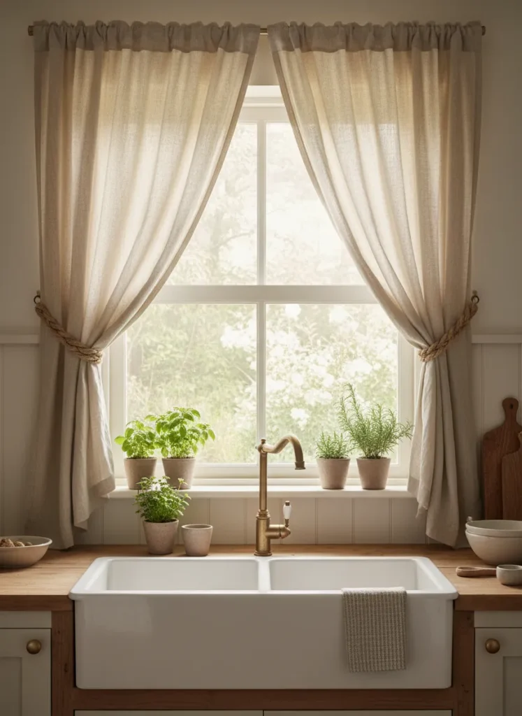 Linen Window Treatments