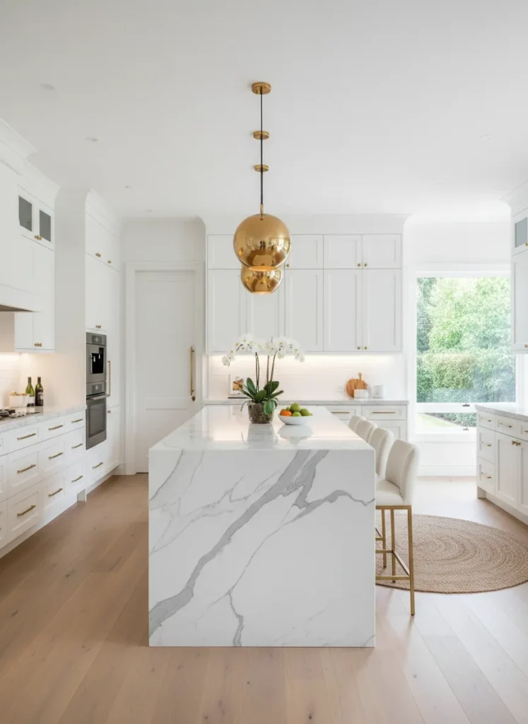 Marble Waterfall Luxury