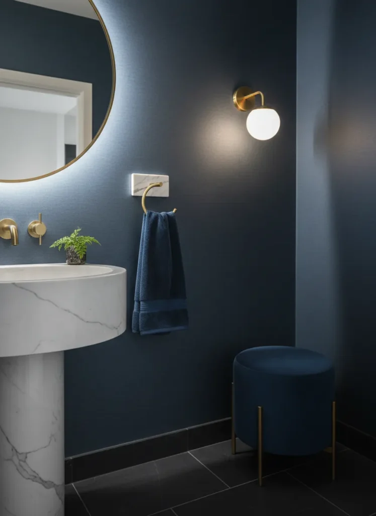 Marble and Gold Holder