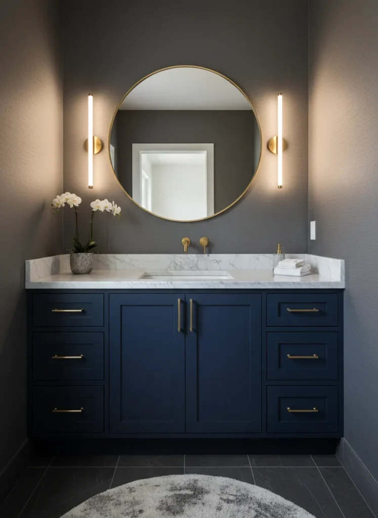 Midnight Blue Vanity