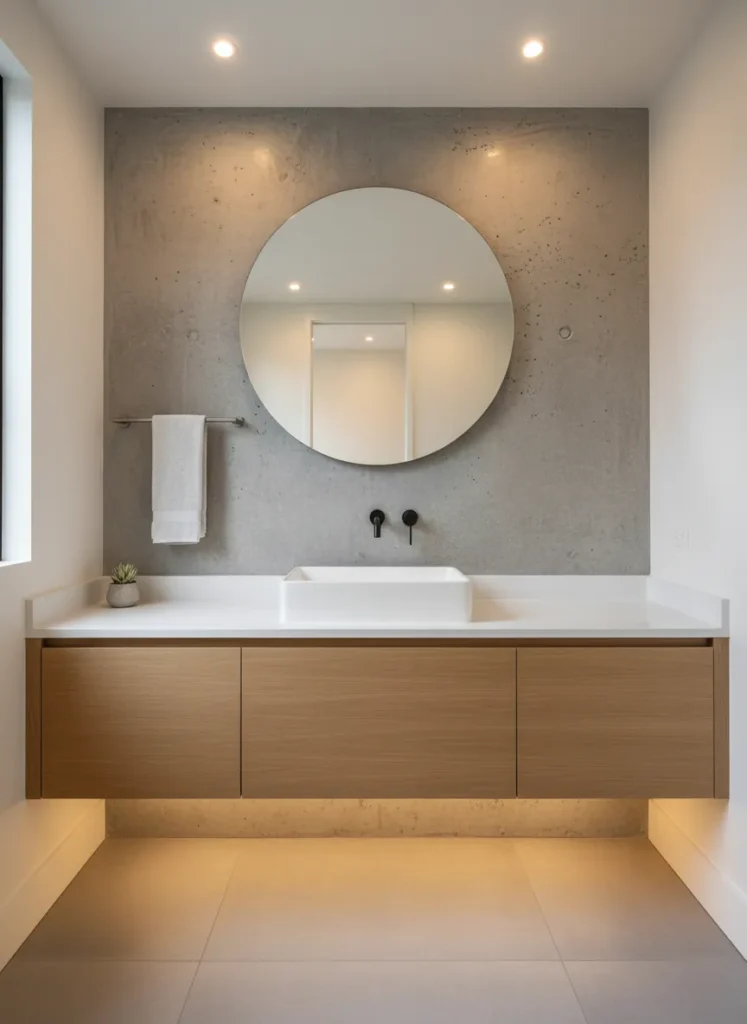 Minimalist Brushed Nickel Bar