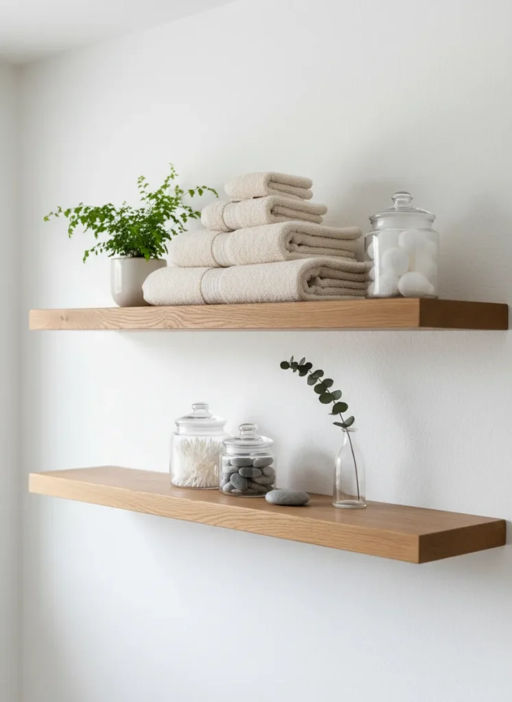 Minimalist Open Shelving