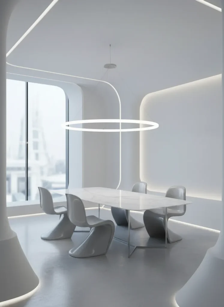 Minimalist Ring Chandelier