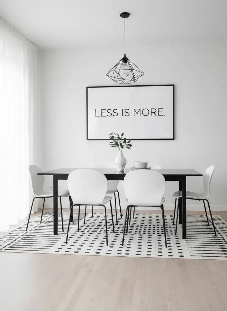 Minimalist Typography Art