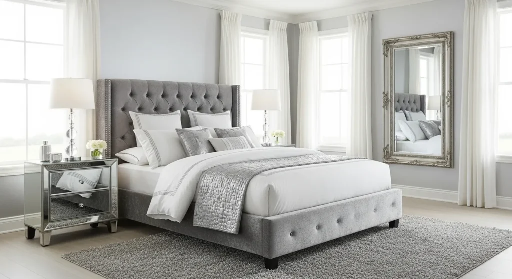 Mirrored Bedside Tables