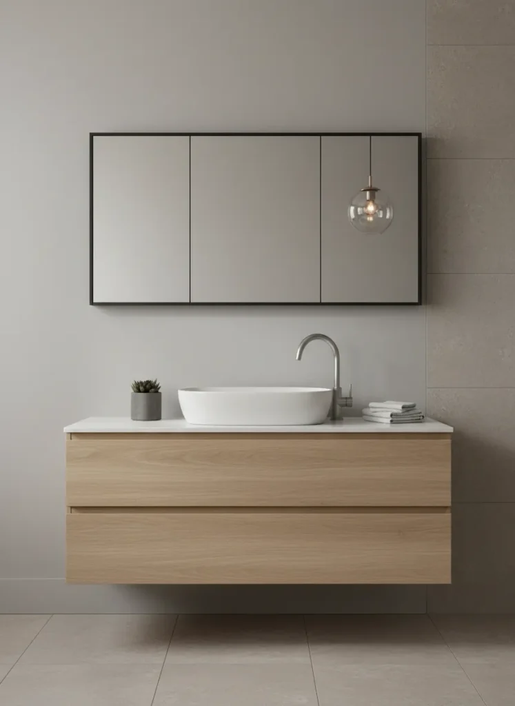 Mirrored Medicine Cabinet