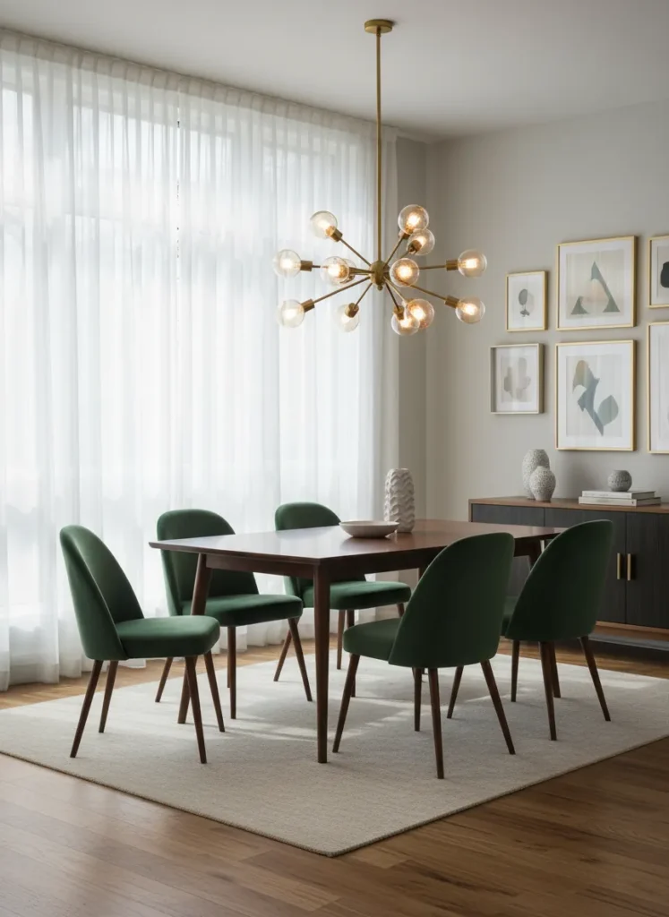 Modern Sputnik Chandelier