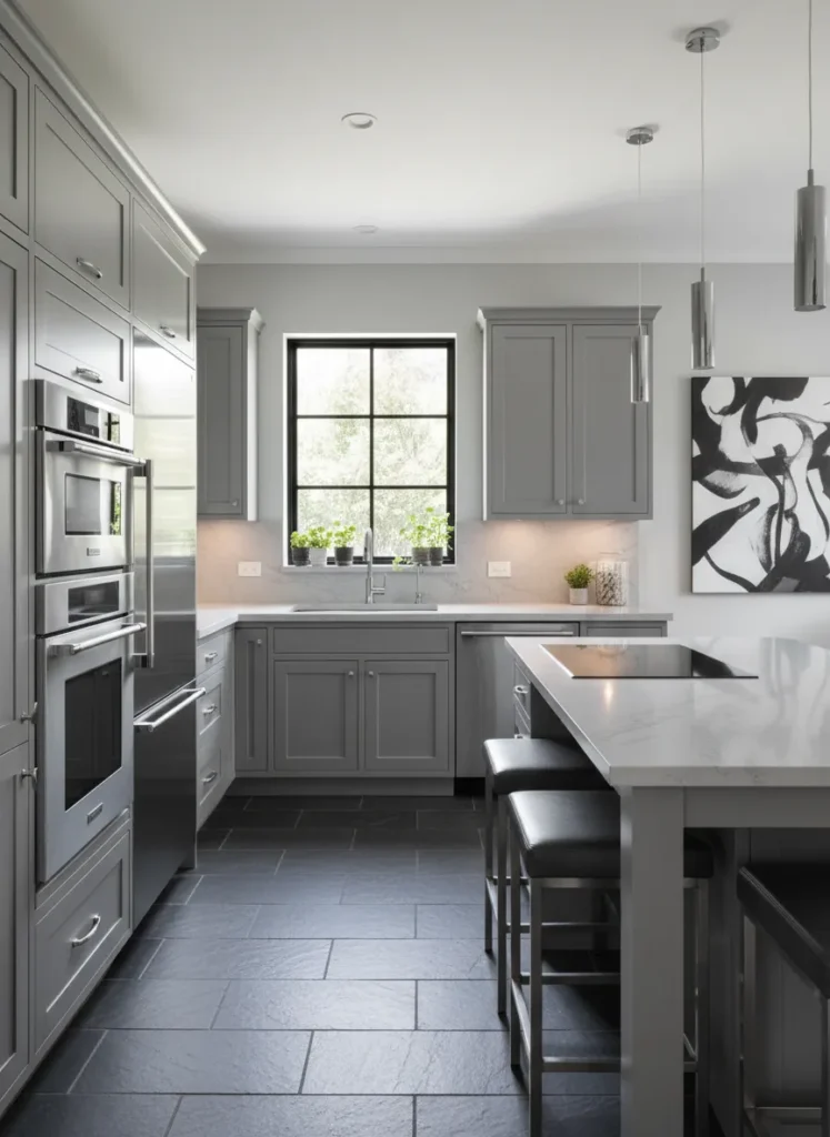 Monochromatic Grey Layers