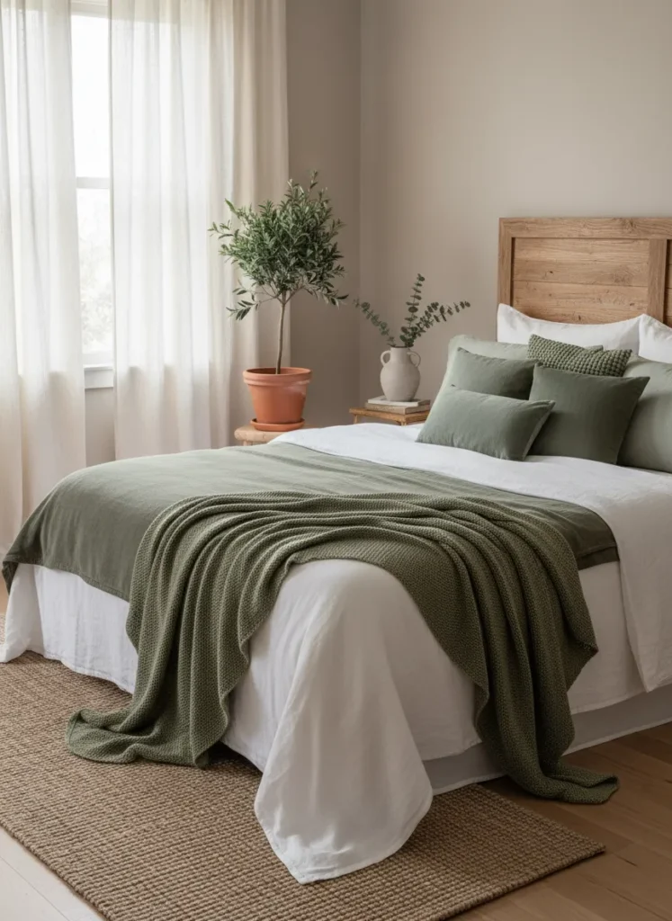 Olive Green Textiles