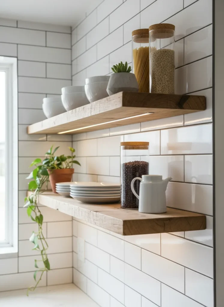 Open Shelving Accents
