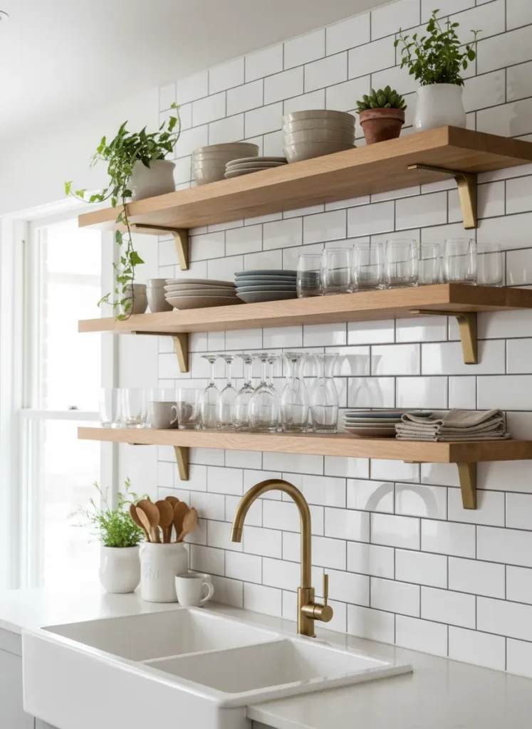 Open Shelving Displays