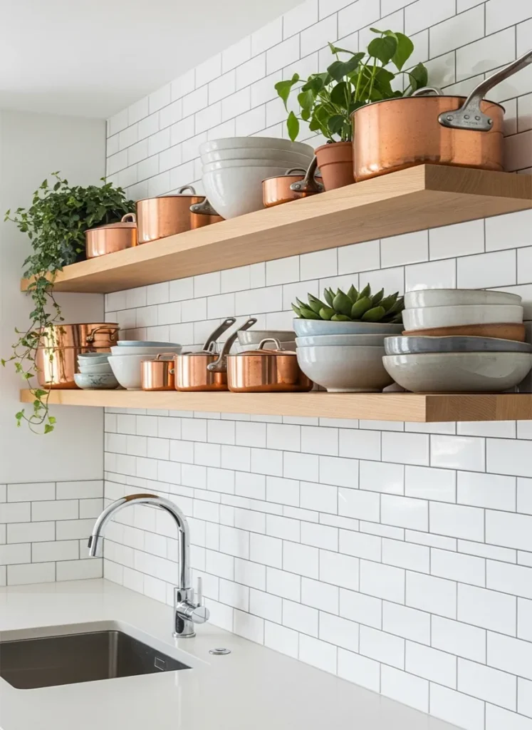 Open Shelving Displays