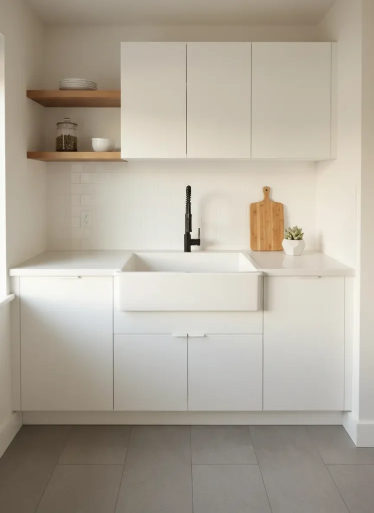 Opt for Single-Bowl Sinks