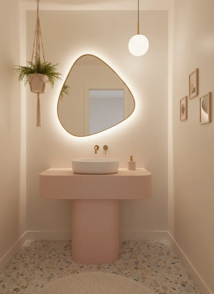 Organic Asymmetrical Shape