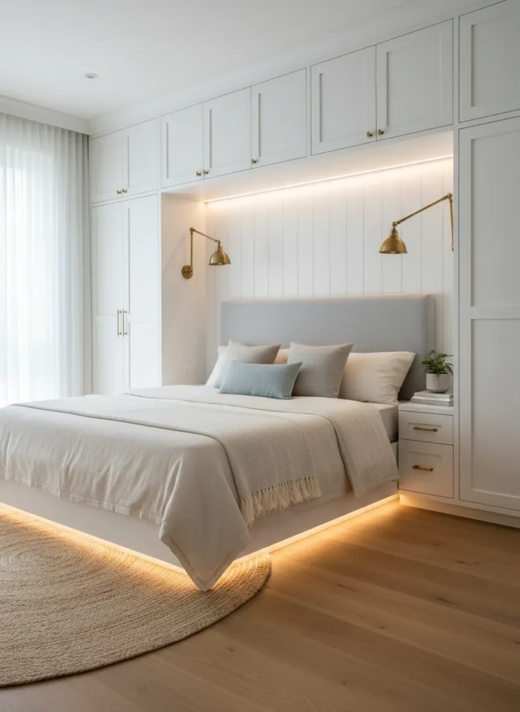 Over-the-Bed Bridge Storage