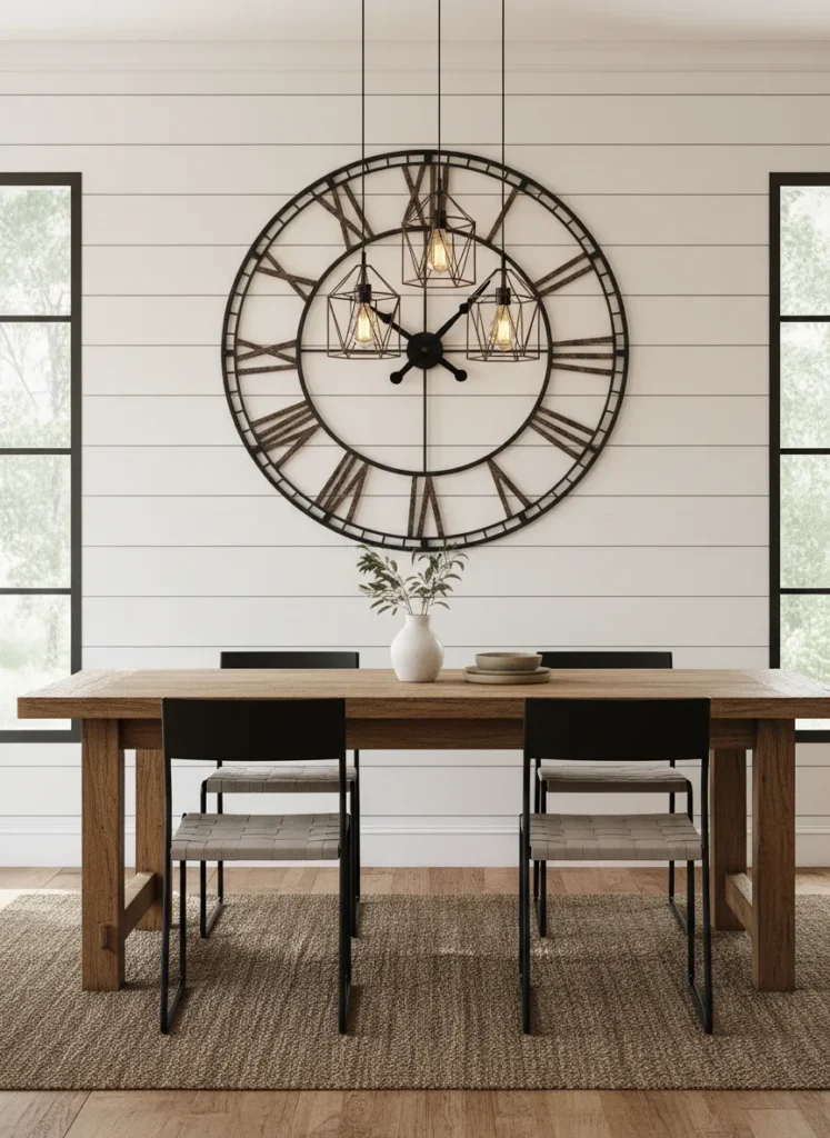 Oversized Wall Clock