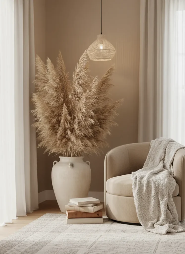 Pampas Grass Decor