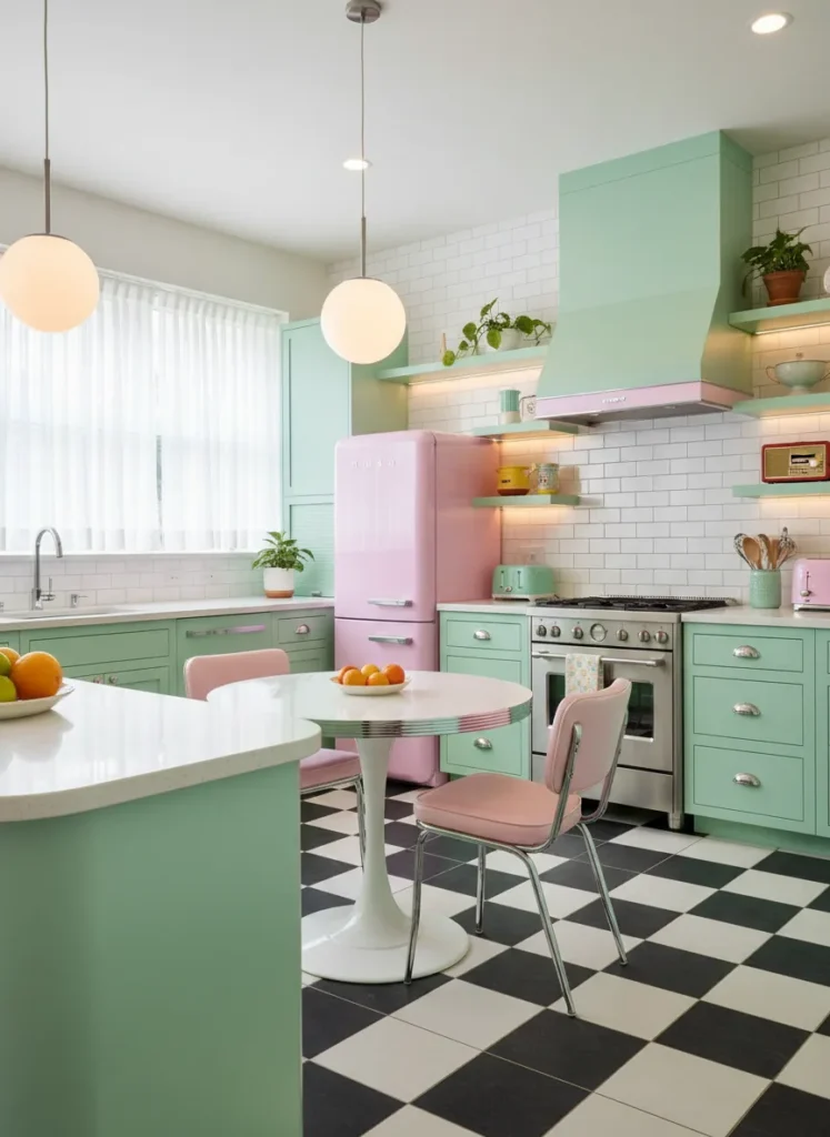 Pastel Retro Playfulness